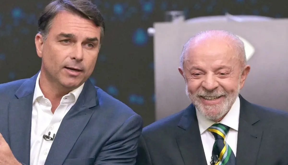 debate-entre-lula-e-flavio-bolsonaro-tem-bate-boca,-provocacoes-e-gritaria-nos-bastidores