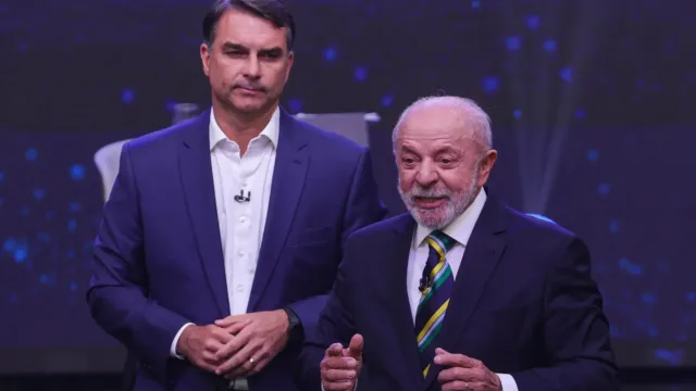 Debate entre Lula e Flávio Bolsonaro na Globo: veja horário e onde assistir