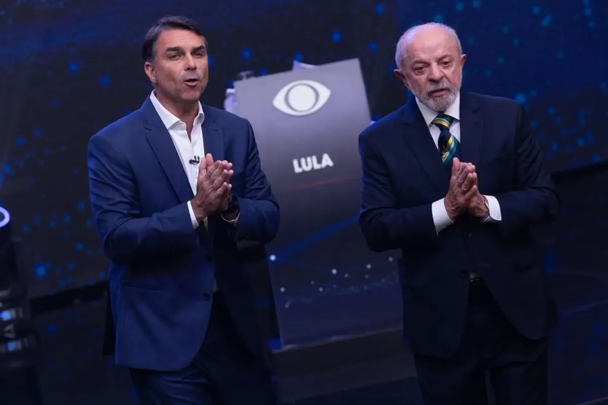 Confira as regras do debate entre Lula e Flávio Bolsonaro na Globo na sexta-feira (23)