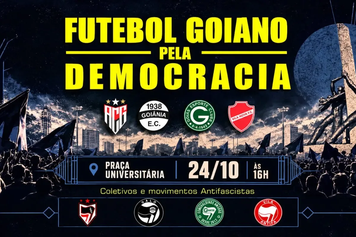 rivalidade-de-lado:-grupo-de-torcedores-do-atletico,-goias,-vila-e-goiania-marca-ato-antes-das-eleicoes