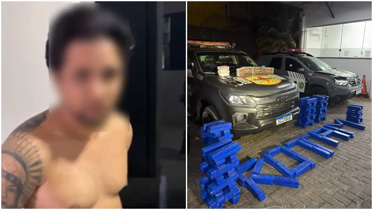 flagrado-pela-rotam,-homem-mostra-como-embalava-drogas-e-explica-esquema-de-delivery-em-goiania;-video