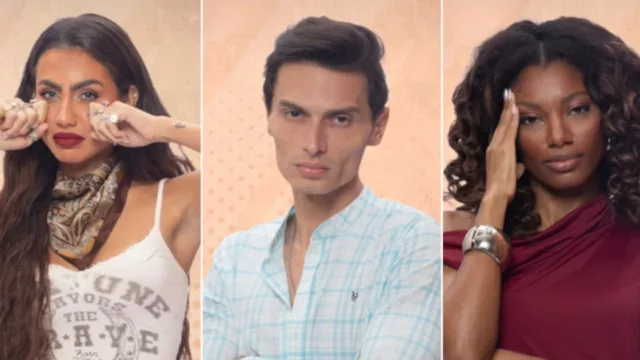 Catherine Bascoy, Gabriel Torres e Tina Calamba estão na quinta Roça de A Fazenda 18 – R7