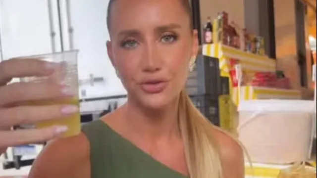 Ana Paula Siebert troca almoço em restaurante por pastel de queijo e caldo de cana em feira de São Paulo