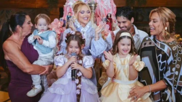 Festa de Maria Flor reúne 300 mil luzes e bolo de R$ 250 mil em Goiânia