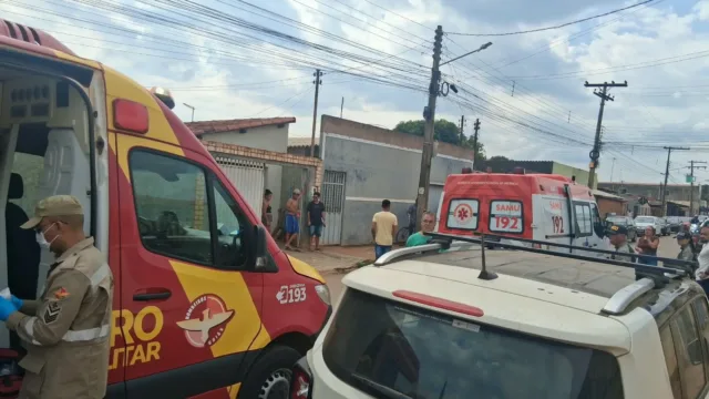 Discussão por estacionamento termina com pai e filho feridos a facão durante o 2º turno em Formosa