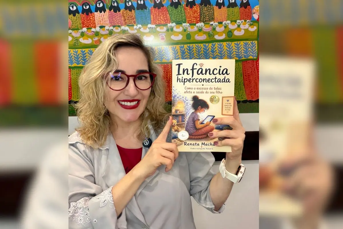 medica-goiana-lanca-livro-sobre-efeitos-das-telas-no-sono-e-no-desenvolvimento-infantil