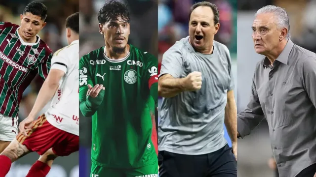 Flu ‘tira doce’ do Inter, Palmeiras tropeça, Ceni despacha o São Paulo e Tite perde mais uma